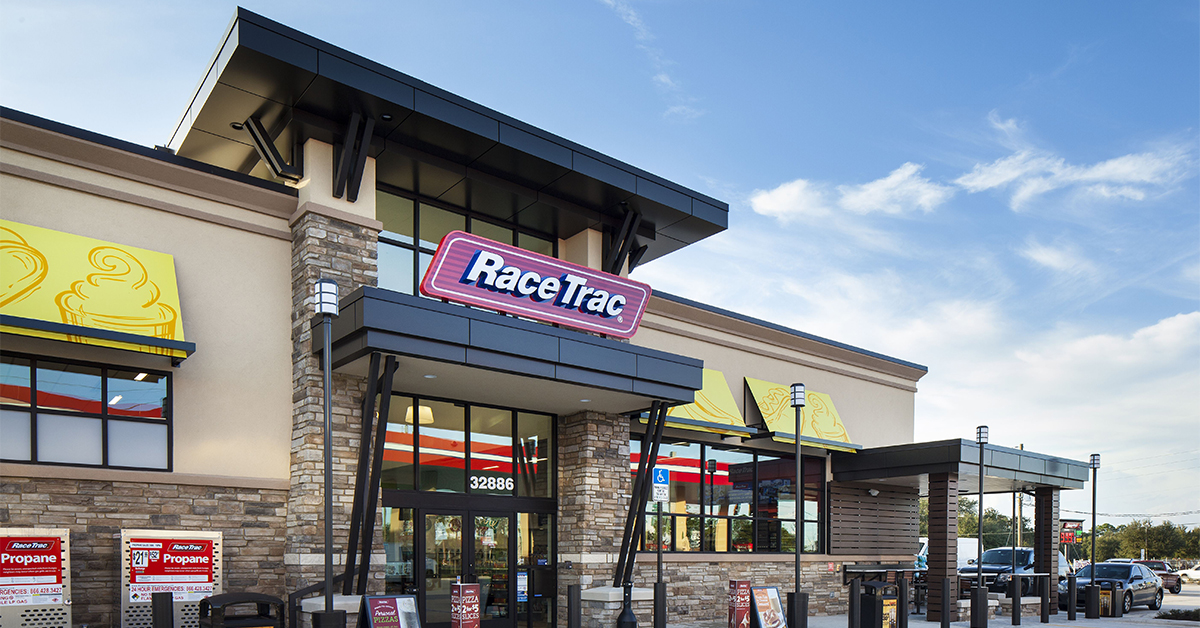 RaceTrac front of store