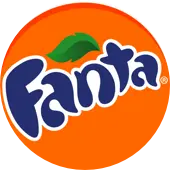 Orange Fanta logo