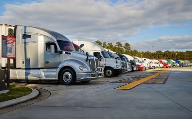 Secure truck parking at RaceTrac Travel Centers