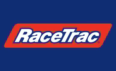 Blue RaceTrac logo