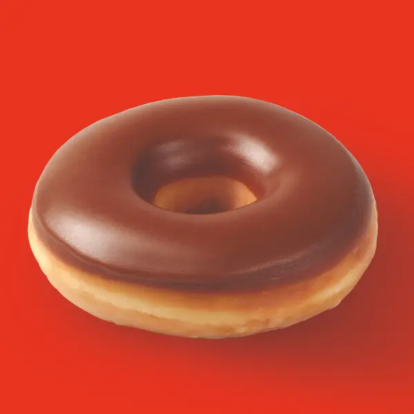 Chocolate glazed donut
