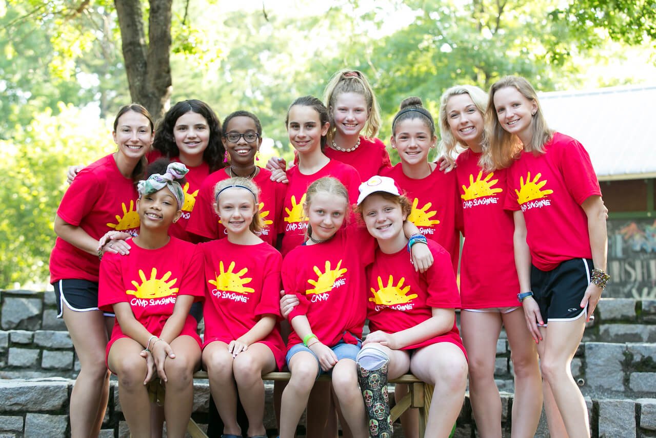 Group image of Camp Sunshine members 